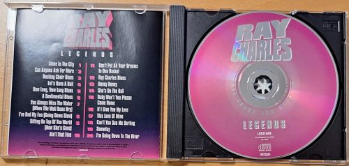 Ray Charles legends zenei CD 1993
