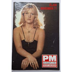   Pesti Műsor kultúrális újság 1982. november 3-10 (Jelena Proklova, Kovács Brigitta)