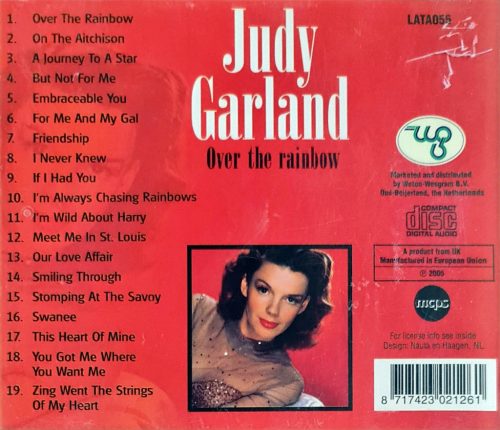 Judy Garland, Over the Rainbow zenei CD, 2005
