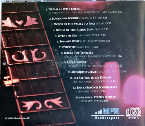 The Budapest Dickers, Banjo Beyond Boundaries zenei CD, 2009