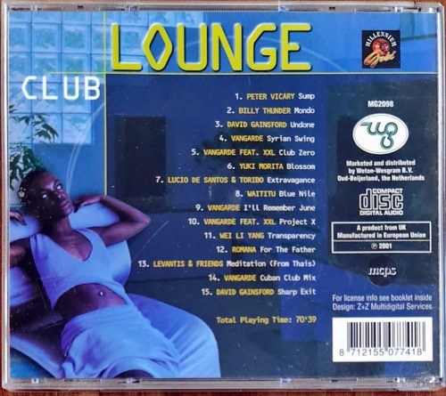 Lounge Club - 15 Groovy Tracks To Chill Out zenei CD, 2001