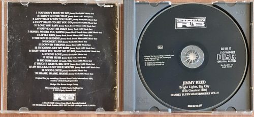 Jimmy Reed, Bright Lights, Big City zenei CD, 1992