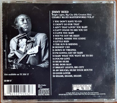 Jimmy Reed, Bright Lights, Big City zenei CD, 1992