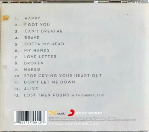 Leona Lewis, Echo zenei CD, 2009