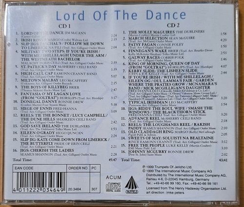Lord of the dance (Dupla CD) zenei CD (1999) 