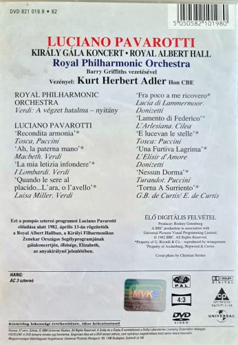 A nélkülözhetetlen Pavarotti DVD