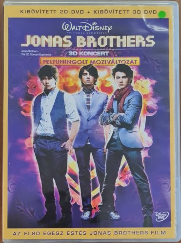 Jonas Brothers 3D koncert dupla DVD