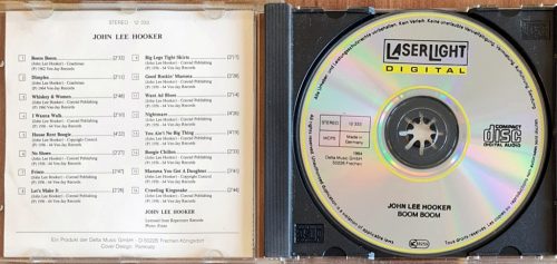 John Lee Hooker, Boom Boom zenei CD (1994)