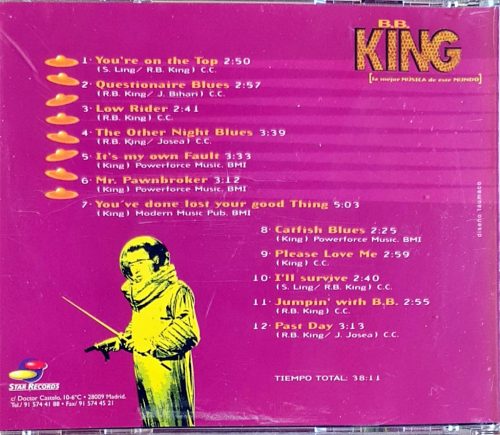 B.B.King zenei CD (1999)