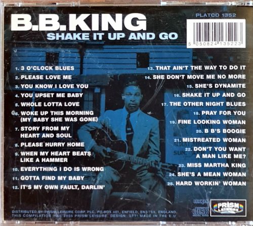 B. B. King - Shake It Up & Go zenei CD (2012)