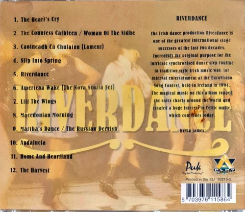 Paddy O'Connor Group & Singers : Riverdance zenei CD (1999)