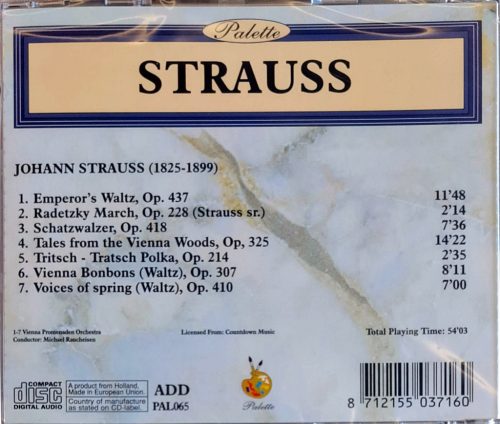 Strauss, Radetzky March bontatlan zenei CD (2009)