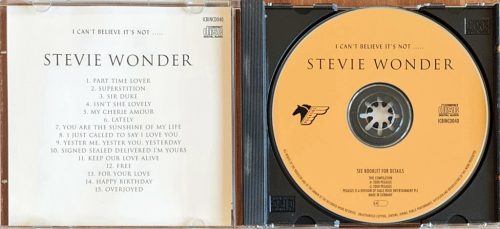 Stevie Wonder, My Cherie amour by Lynden Pearce zenei CD (2000)