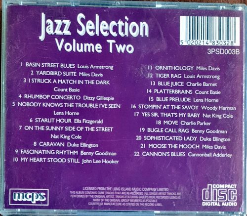 Jazz Selection Disc 2. zenei CD