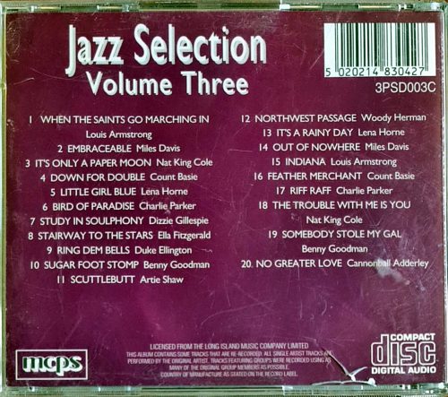 Jazz Selection Disc 3. zenei CD