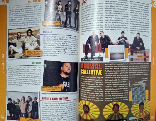 Exit Magazin (2009.III.11-18) címlapon US zenekar, új lemez