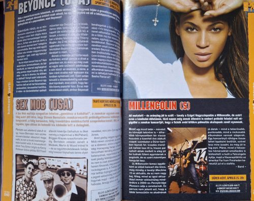 Exit Magazin (2009.IV.22-29) címlapon Depeche Mode zenekar, új lemez és interjú