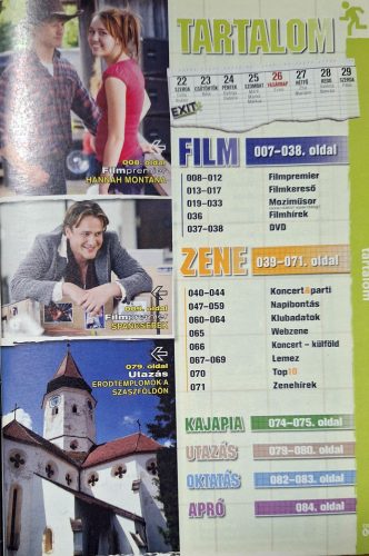 Exit Magazin (2009.IV.22-29) címlapon Depeche Mode zenekar, új lemez és interjú