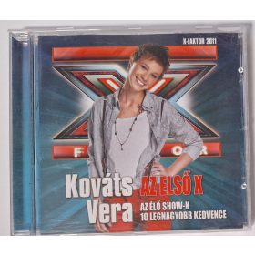   Kováts Vera X-Faktor zenei CD Az első X. 2010 (aláírt lemez és tok)