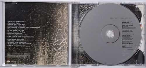 Ricky Martin featuring the hit single "Livin' La Vida Loca" zenei CD lemez 1999