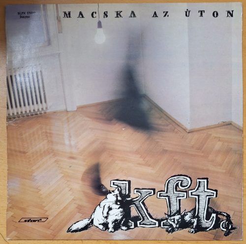 Kft - Macska az úton - zenei bakelit (LP) lemez