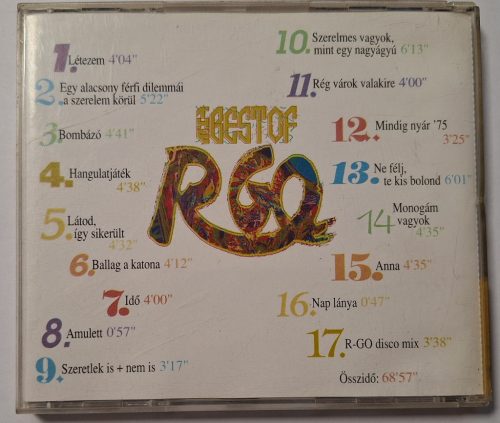 The Best of...R-Go zenei CD lemez Hungaroton 1991