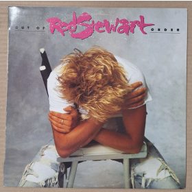 Rod Stewart Out of Order zenei LP bakelit lemez 1988