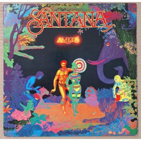 Santana Amigos zenei LP bakelit lemez 1976