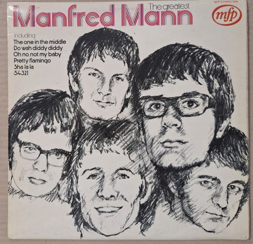 The greatest Manfred Man (John Burgess) zenei LP bakelit lemez MFP/EMI