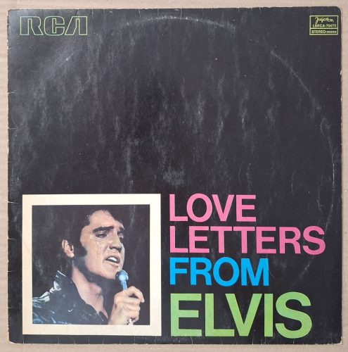 Elvis Presley Love letters from Elvis zenei LP bakelit (Jugoton)