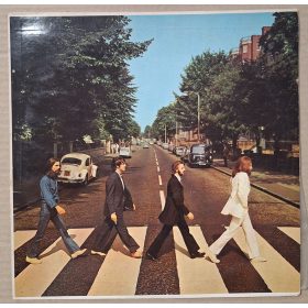 Beatles Abbey Road zenei LP lemez (India, Dum Dum)