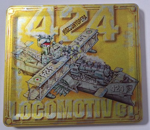 Locomotiv GT 424 Mozdonyopera (1997) zenei CD lemez fémtokban