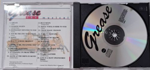 The Musical Singers & Orchestra Grease the musical zenei CD lemez (2001)