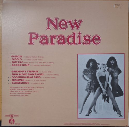 New Paradise including Easy Life, Gigolo Exercise zenei bakelit lemez