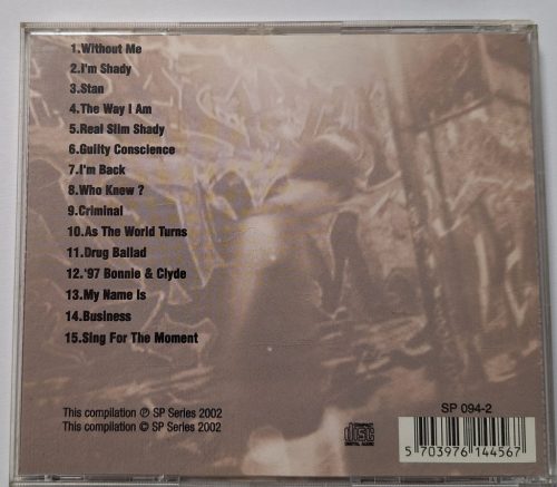 Performed by REPT Tribute to the very best of EMINEM zenei CD lemez (2002)