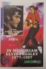 Elvis Presley (1977-1997) bélyegblokk (200ft) Lemezbörze és Philatelica Hungarica kiadása