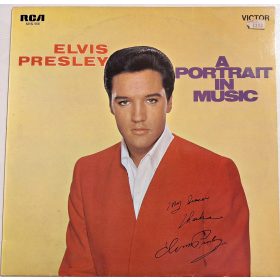 Elvis Presley A portrait in music zenei bakelit lemez VG