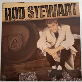   Rod Stewart Every beat of my heart WArner 1986 zenei bakelit lemez VG
