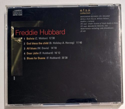 Jazz Masters Freddie Hubbard zenei CD lemez 1997