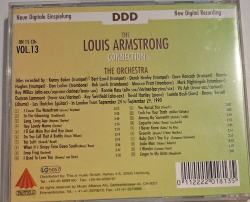 The Louis Armstrong Connection zenei cd