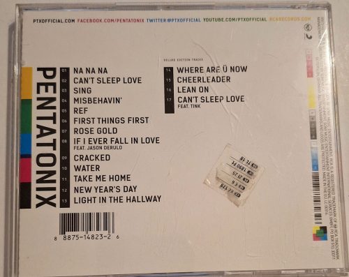 Pentatonix Deluxe Edition zenei CD lemez 2015