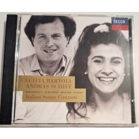   Cecilia Bartoli, András Schiff Italian Songs Canzoni zenei CD lemez 1993
