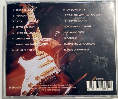 Eric Clapton (Tribute to the greatest hits - James Bander) zenei CD lemez 2000