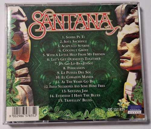 Santana The best of Santana zenei CD lemez