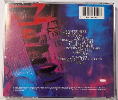 TransGloba UnderGround - International Times zenei CD lemez 1994