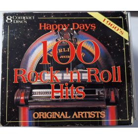   Happy days 100 Rock 'n Roll Hits 8 db. zenei CD lemez válogatás , saját dobozában