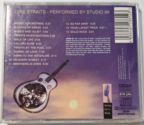 Dire Straits - performed by studio 99 zenei CD lemez
