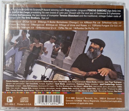 Pancho Sanchez - Soul of the conga zenei CD lemez 2000
