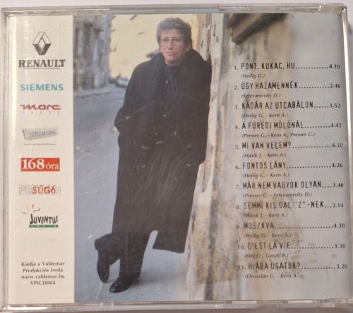 Kern András Mi van velem? zenei CD lemez album (2000)