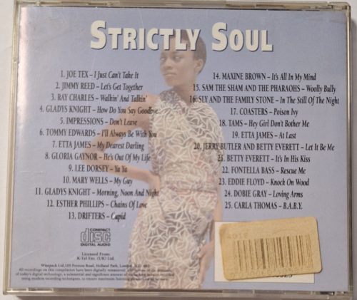 Strictly Soul zenei CD lemez album (1995)